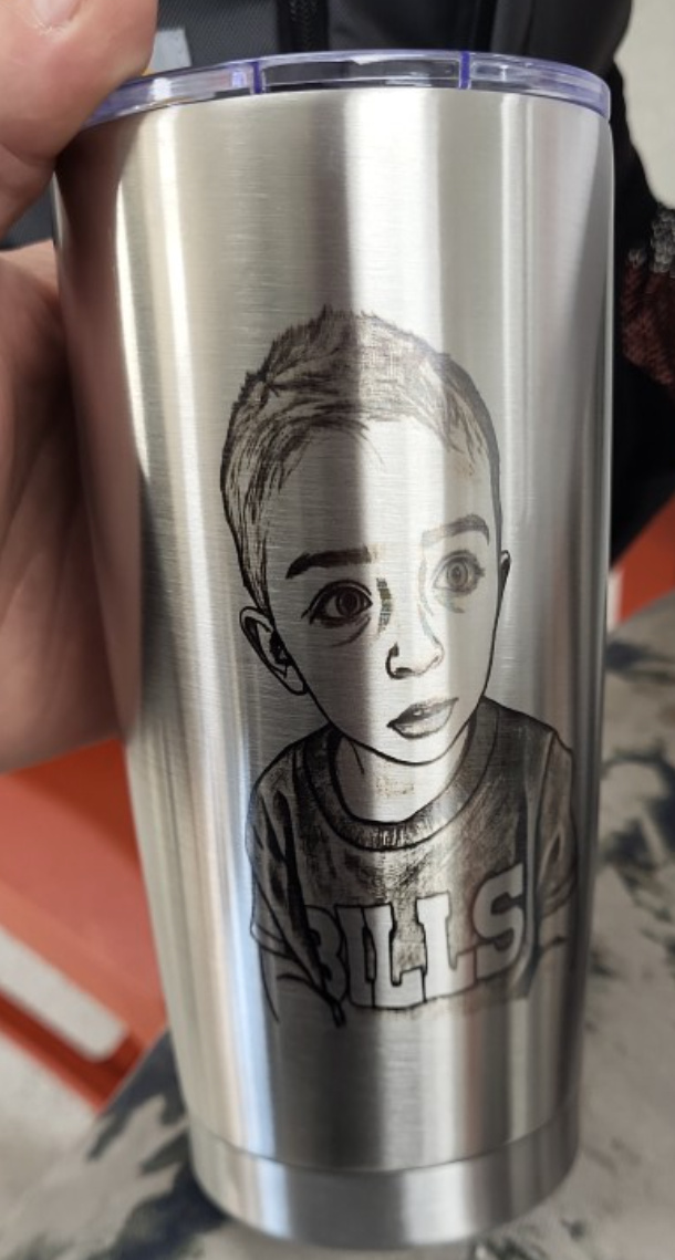 Laser Engraved Tumblers
