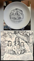 Ceramic plates