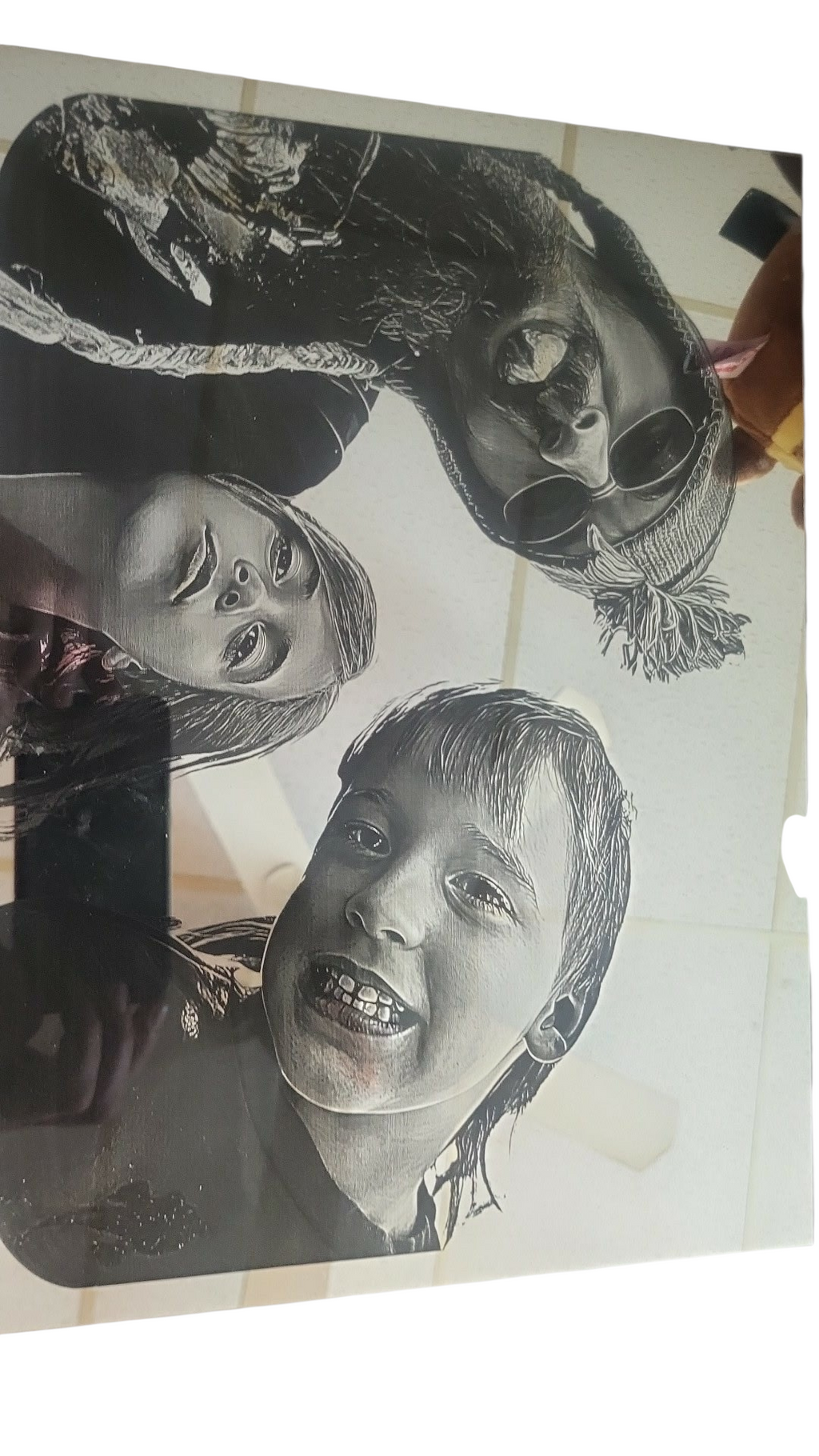 Engraved mirrors
